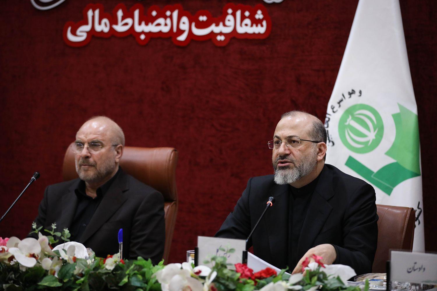 حضور قالیباف در نشست دیوان محاسبات کشور