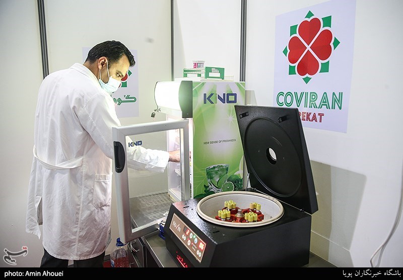 تزریق واکسن ایرانی کووایران برکت