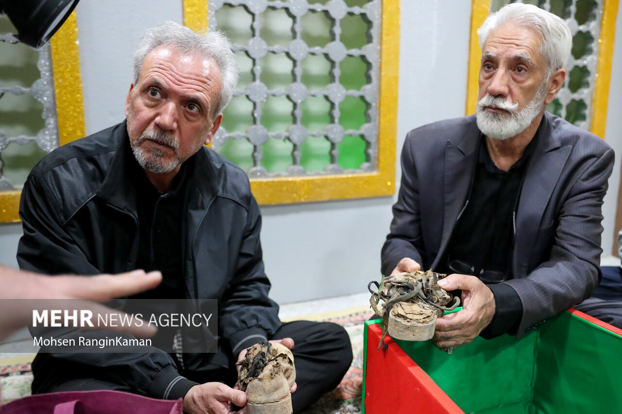 مراسم وداع با پیکر مطهر شهید محمدحسن زارعی