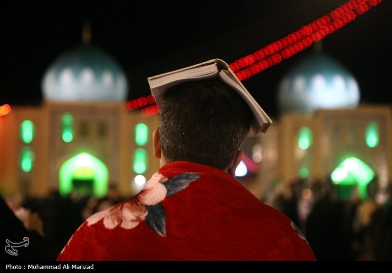  مراسم احیا در مسجدمقدس جمکران