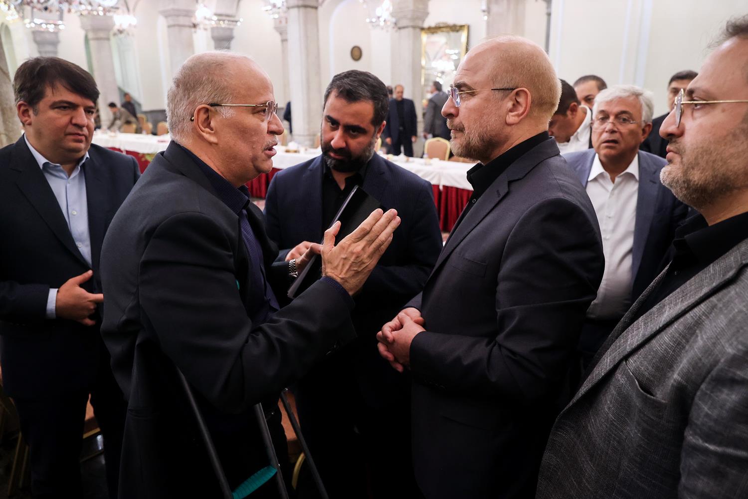 دیدار مجمع ملی کارآفرینان با قالیباف