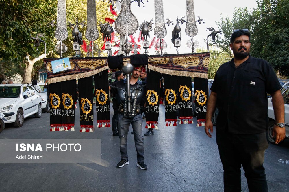 غافله زنجیر زنی شهادت امام حسن عسگری(ع) ـ اصفهان