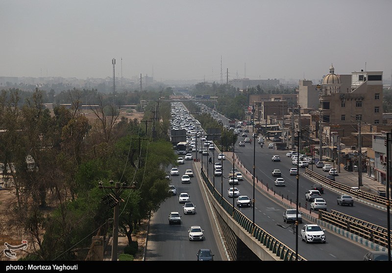 آلودگی هوای اهواز