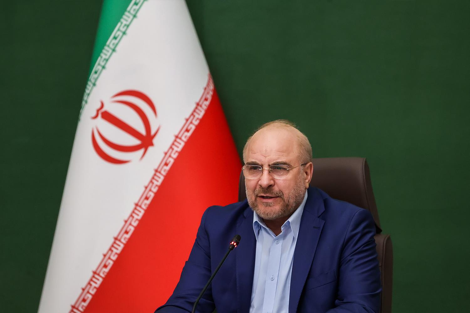 سخنرانی قالیباف در نشست فوق‌العاده رؤسای مجالس کشورهای اسلامی