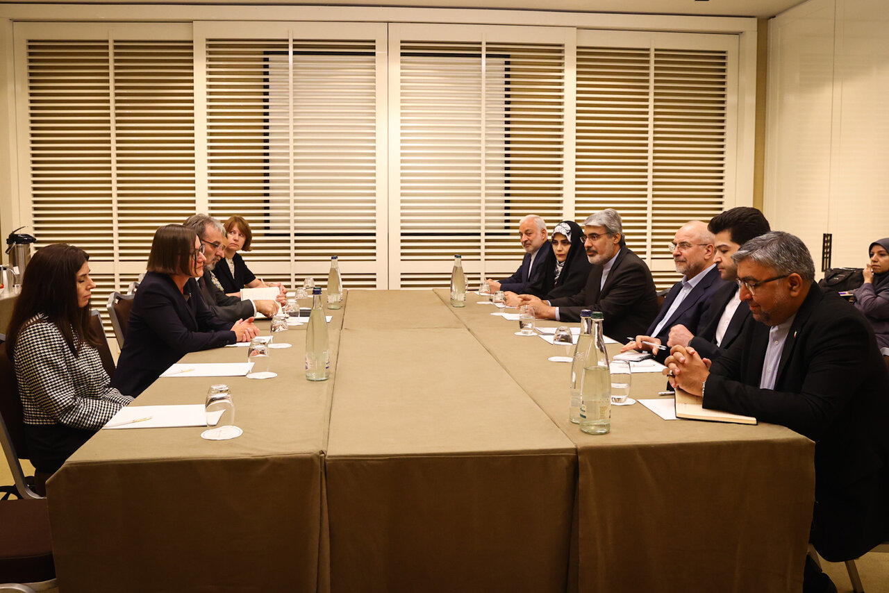 دیدار قالیباف با رئیس کمیته بین‌المللی صلیب سرخ