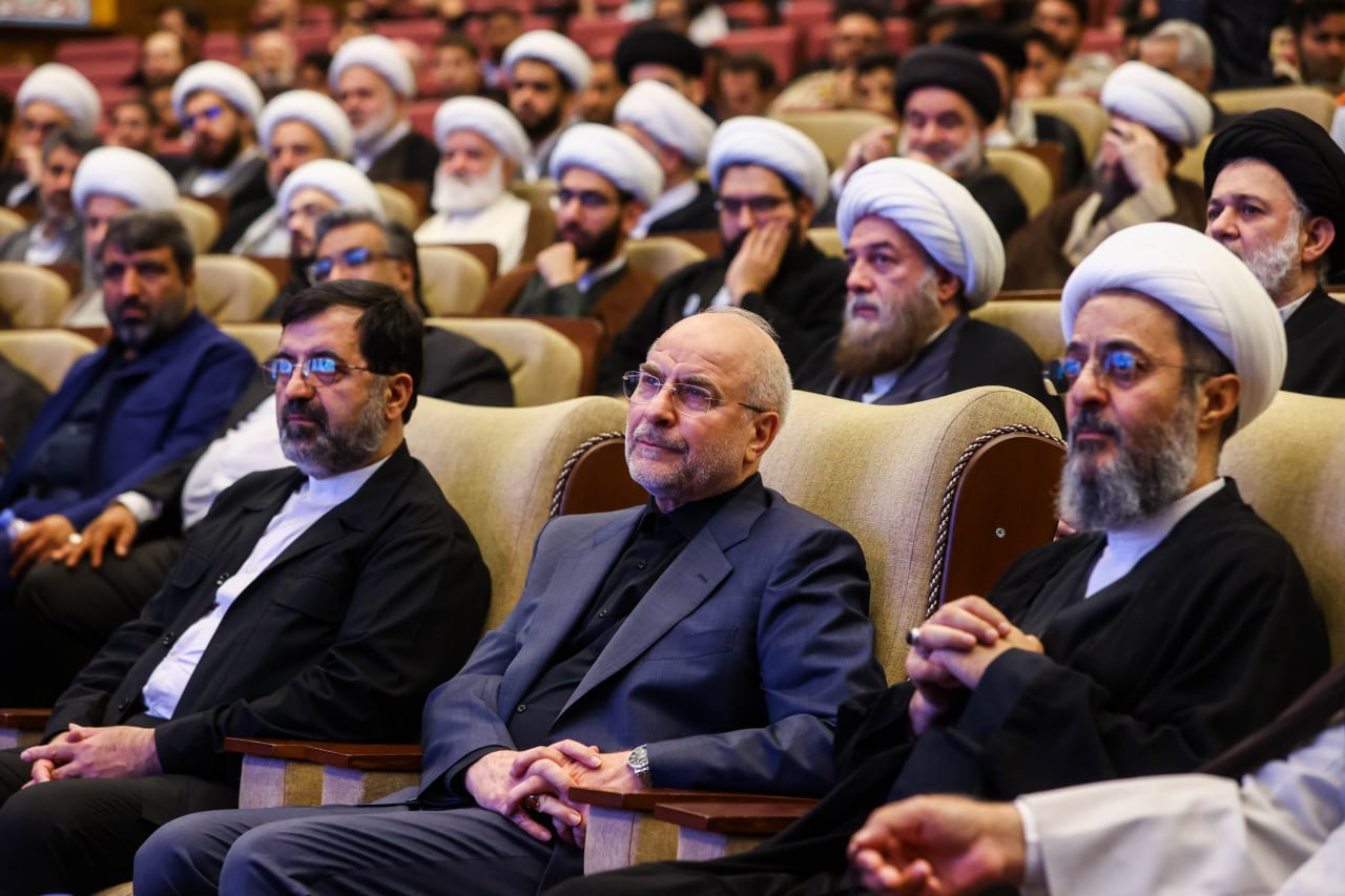 سالگرد شهادت دبیران کل حزب الله لبنان با حضور قالیباف 