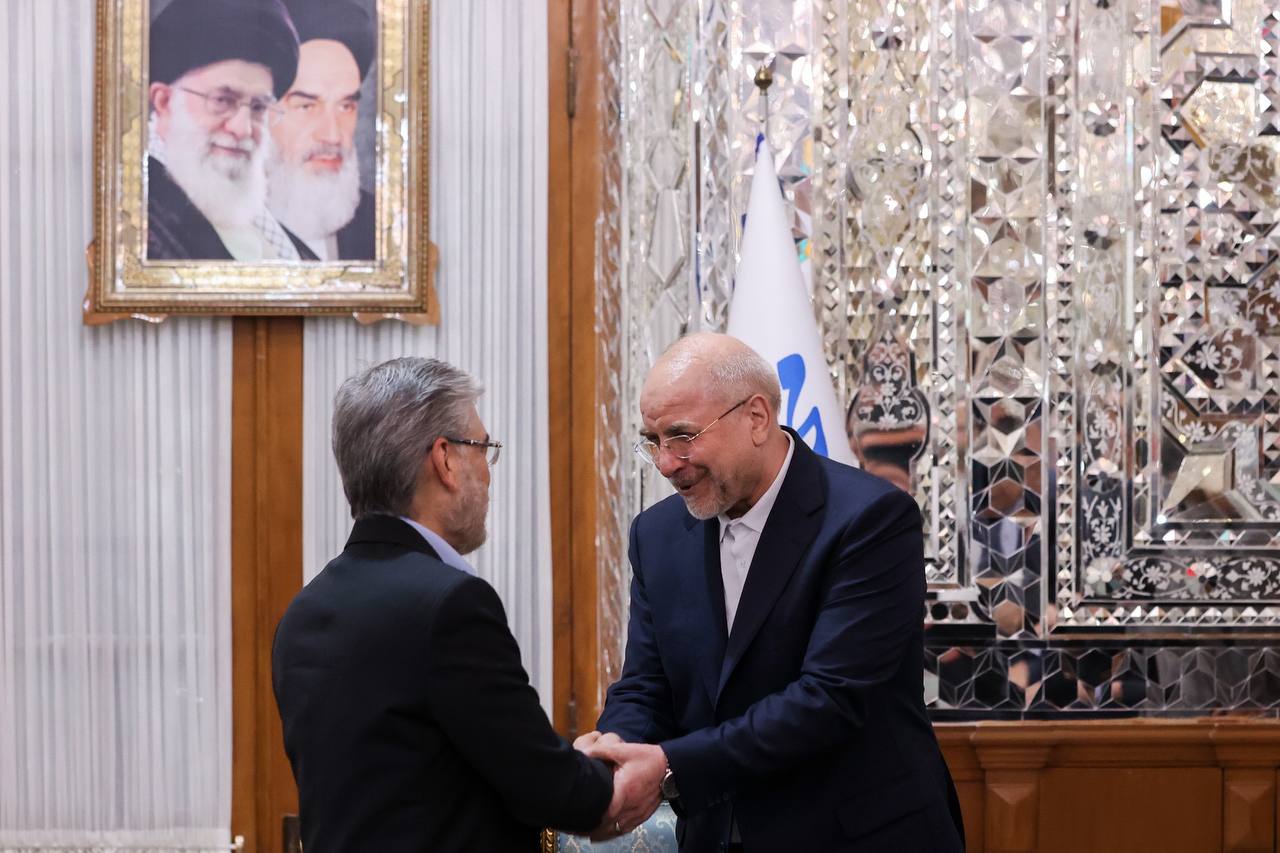 دیدارهای نوروزی جمعی از مسئولان نظام با قالیباف