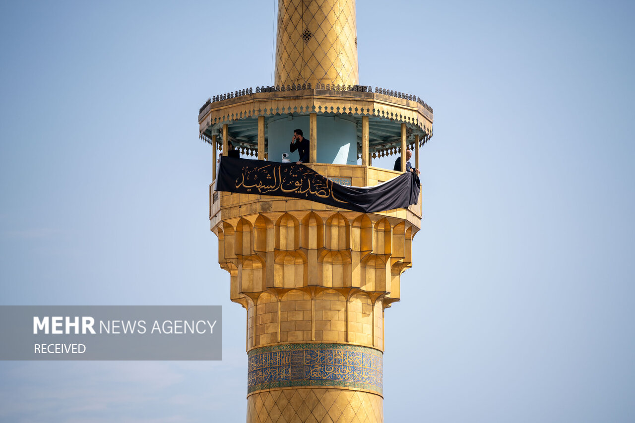 کتیبه‌آرایی اماکن متبرکه رضوی