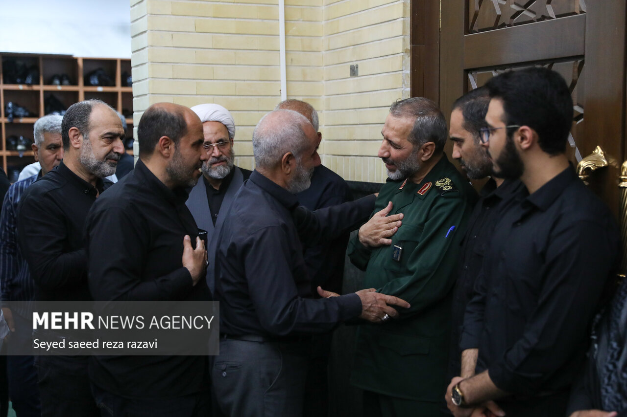 مراسم گرامیداشت اربعین شهدای هوافضای سپاه با حضور قالیباف 