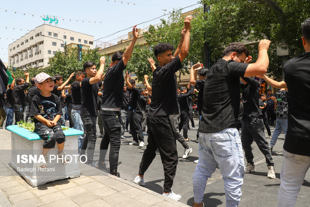 مراسم عزاداری تاسوعای حسینی مشهد