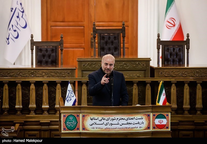 نشست اعضای شورای عالی استان‌ها با قالیباف