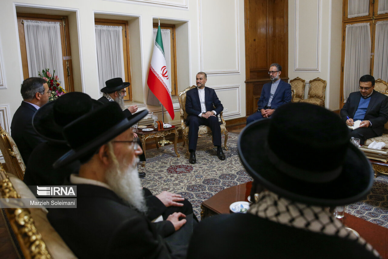 دیدارهای وزیر امور خارجه- ۳ دی ۱۴۰۲