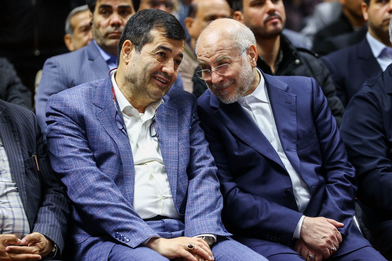  افتتاح خانه کشتی شهدای طرقبه با حضور قالیباف