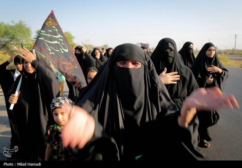 حرکت کاروان مشایه اهالی الهایی به کربلا معلی