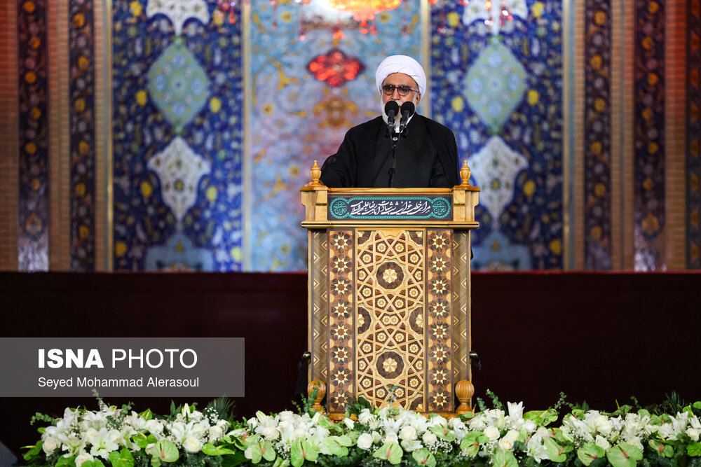 مراسم خطبه خوانی شب شهادت امام رضا (ع)