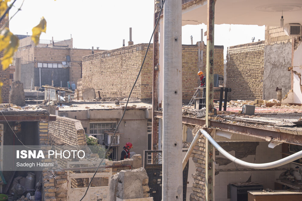 انفجار منزل مسکونی در بلوار توس مشهد