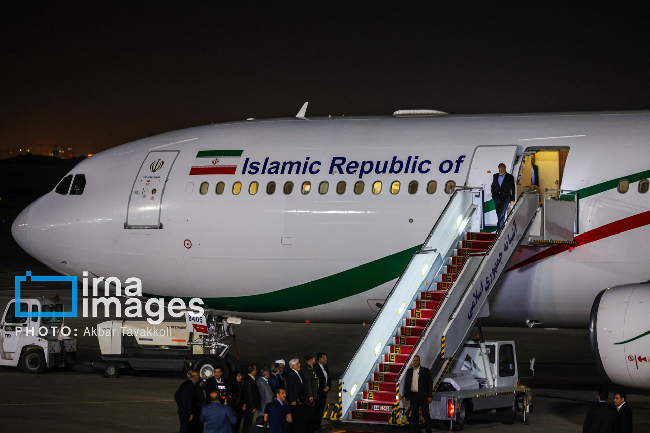 بازگشت رئیس جمهور از نیویورک