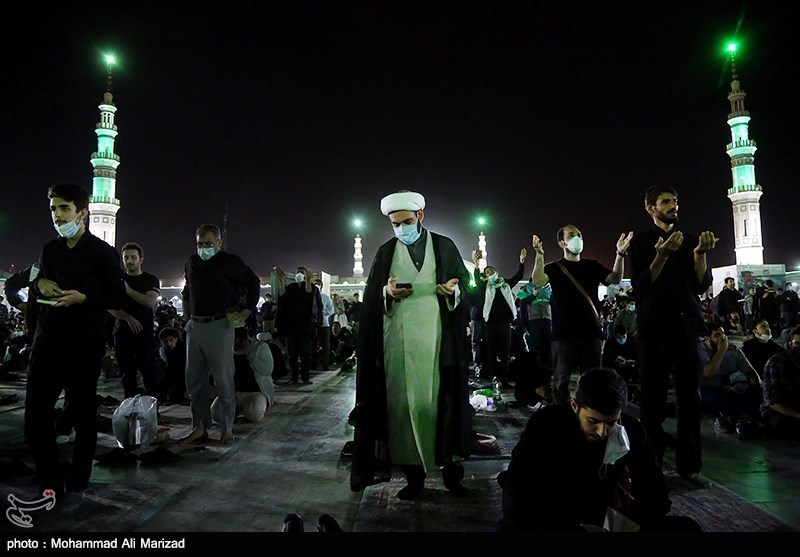 احیای شب بیست وسوم رمضان در مسجد جمکران