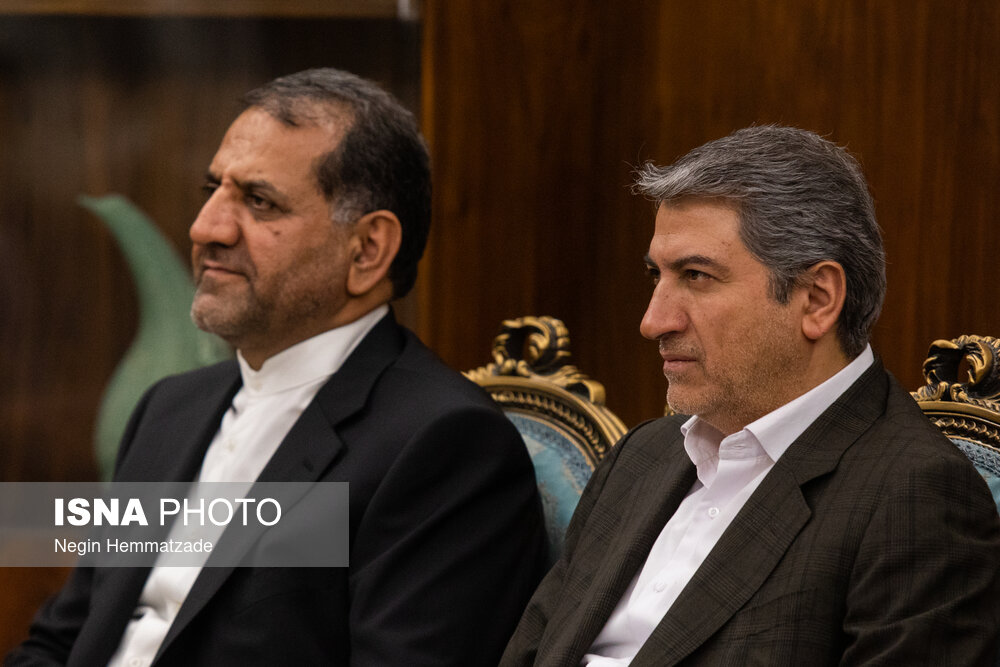 دیدار وزیر انرژی تاجیکستان با معاون اول رئیس جمهور