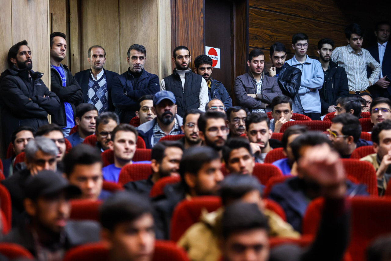 مراسم بزرگداشت روز دانشجو  با حضور قالیباف