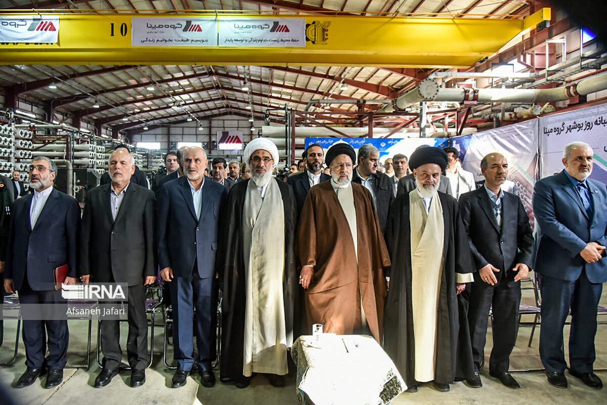 دومین روز سفر رییس جمهور به بوشهر