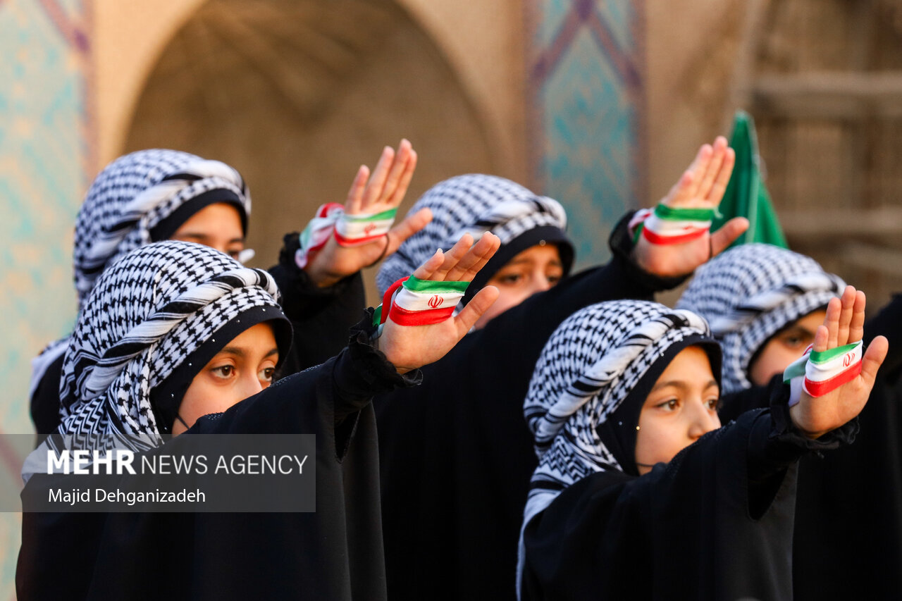 تجمع مردمی حمایت از عملیات «بشارت فتح» در سراسر کشور