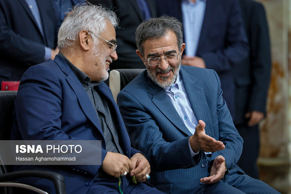 مراسم تجدید میثاق جهادگران و دانشگاهیان 