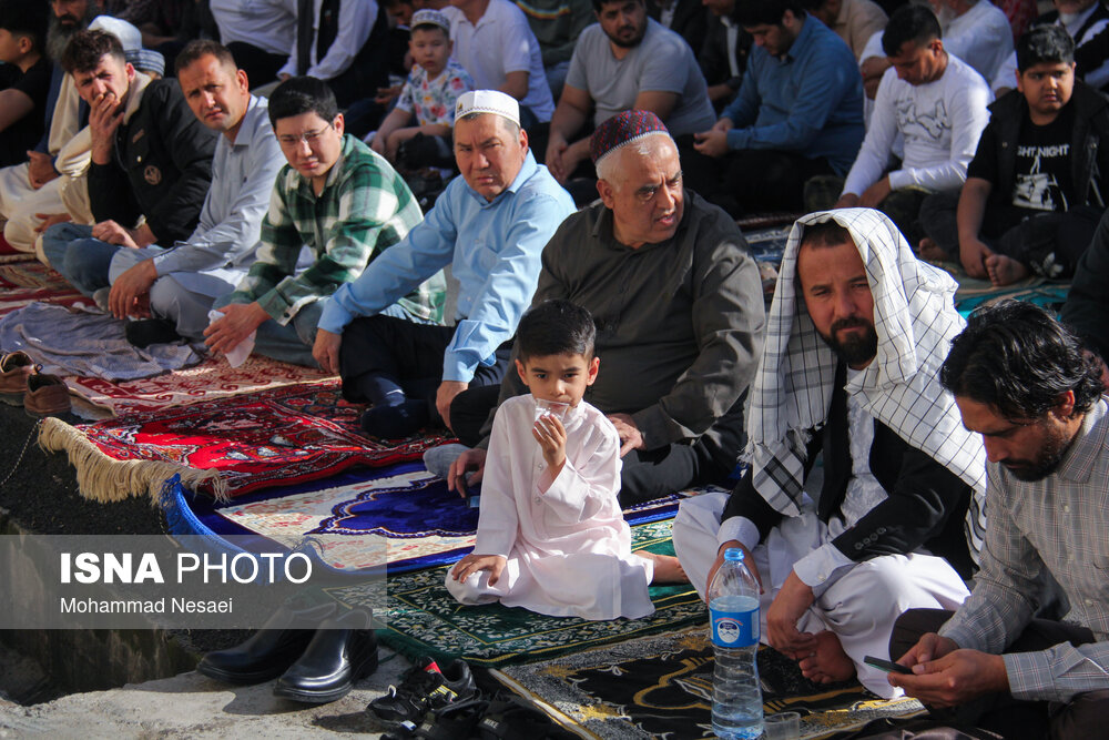 نماز عید سعید فطر اهل سنت در گرگان 