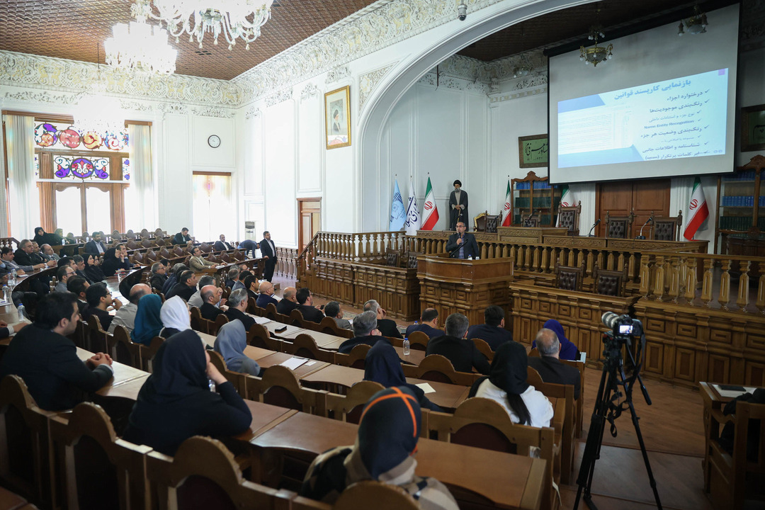 حضور و سخنرانی قالیباف در نشست هوش مصنوعی