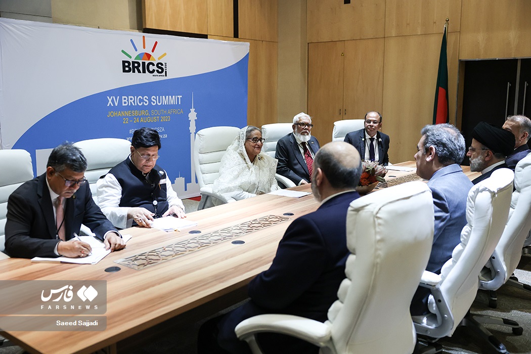 دیدارهای دوجانبه رئیسی در حاشیه نشست بریکس