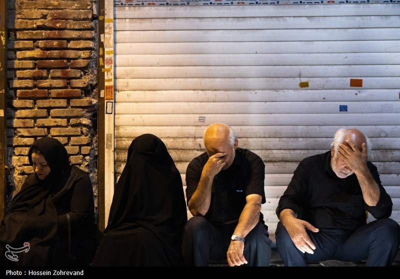 عزاداری ۲۸ صفر در بازار تهران