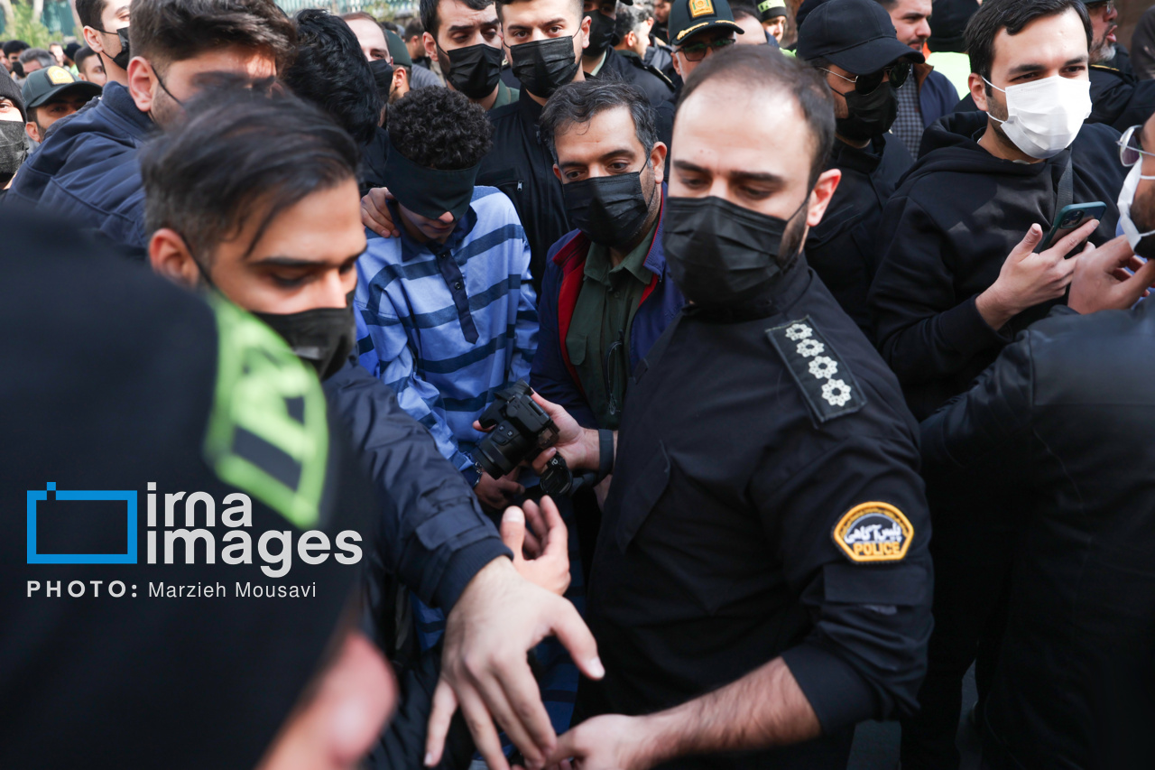 بازسازی صحنه جرم قتل دانشجوی دانشگاه تهران