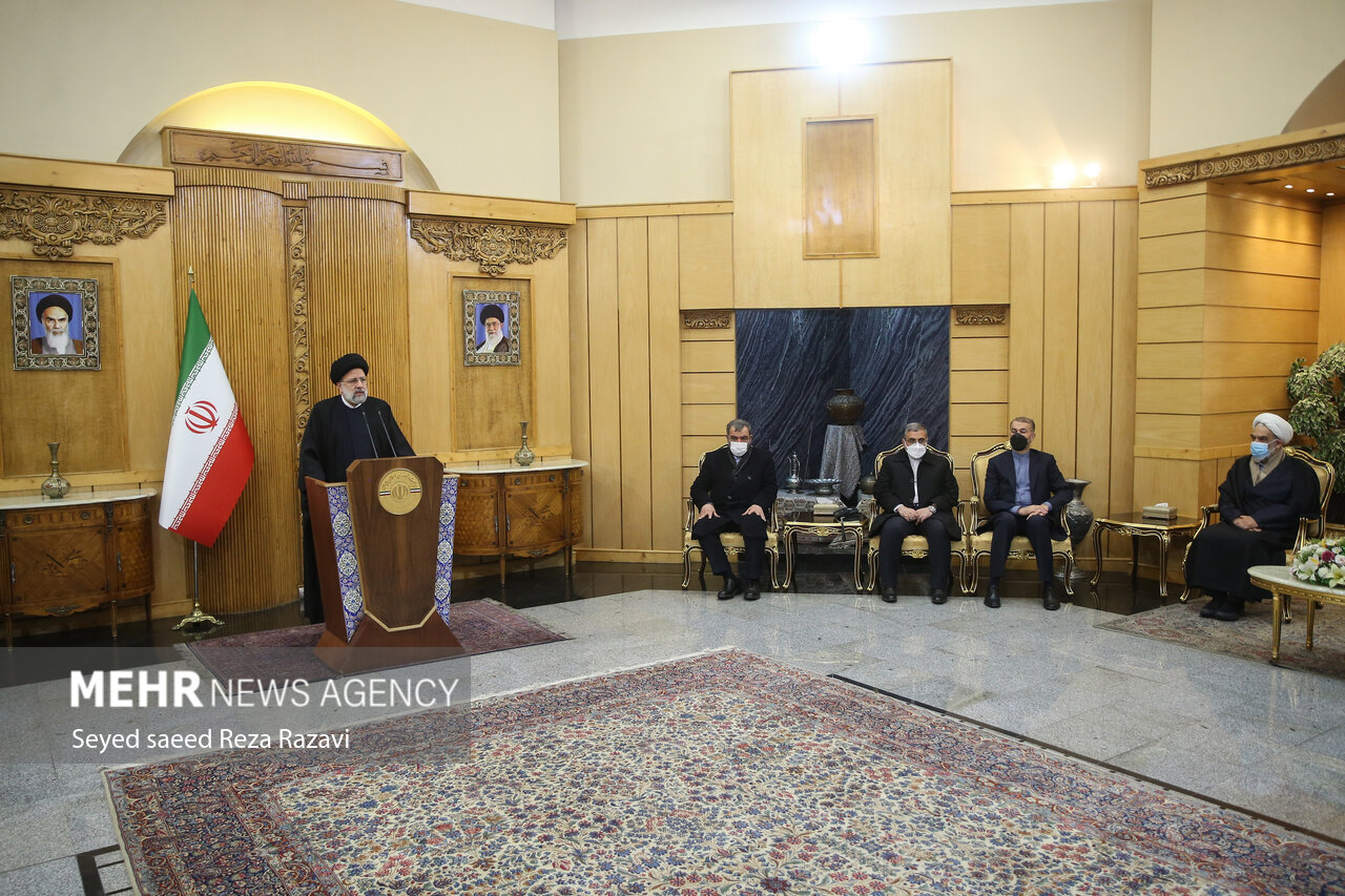 مراسم استقبال از رئیس‌جمهور 