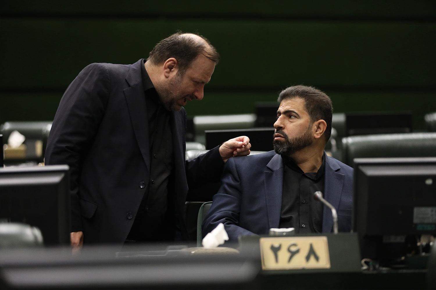 نشست فراکسیون انقلاب اسلامی مجلس با حضور قالیباف