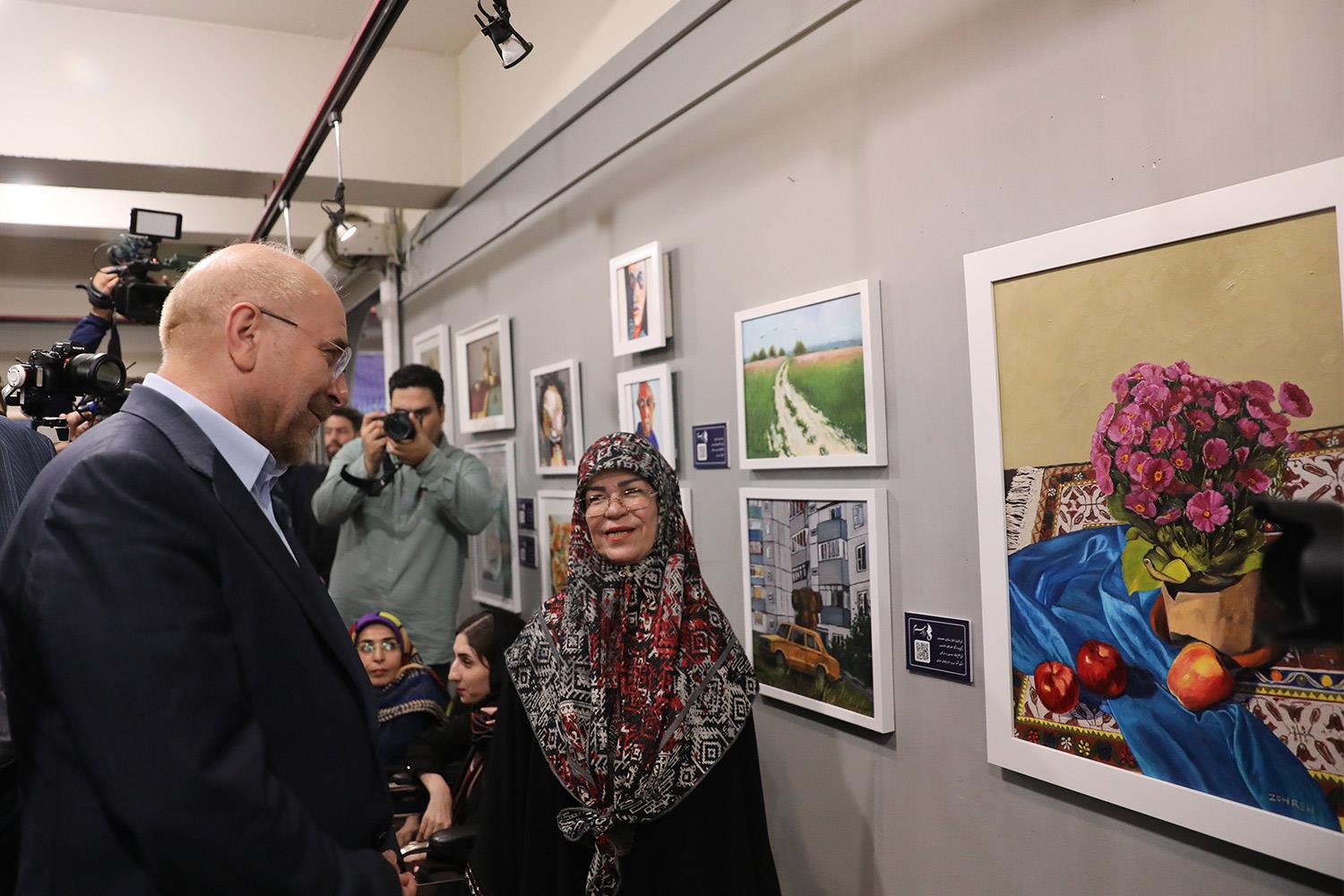 بازدید قالیباف از سومین جشنواره بین‌المللی همام