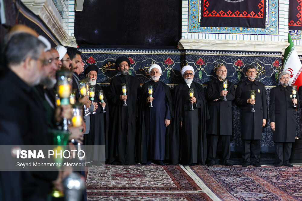مراسم خطبه خوانی شب شهادت امام رضا (ع)