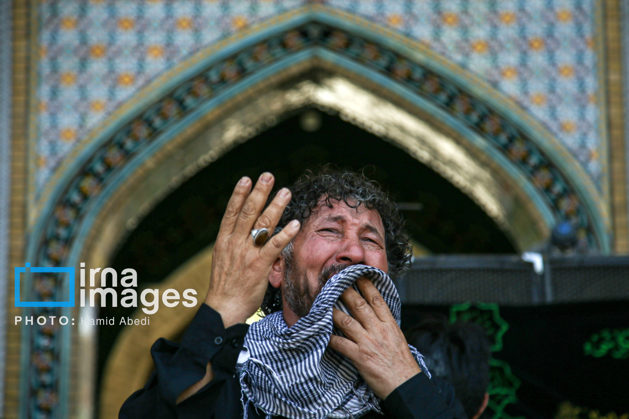 عزاداری شهادت امام رضا (ع) در حرم مطهر حضرت معصومه (س)