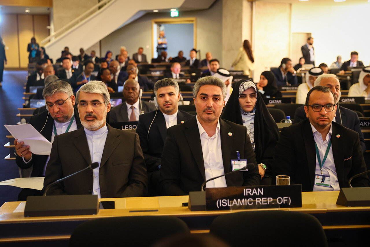 سخنرانی قالیباف در ششمین کنفرانس رؤسای مجالس جهان