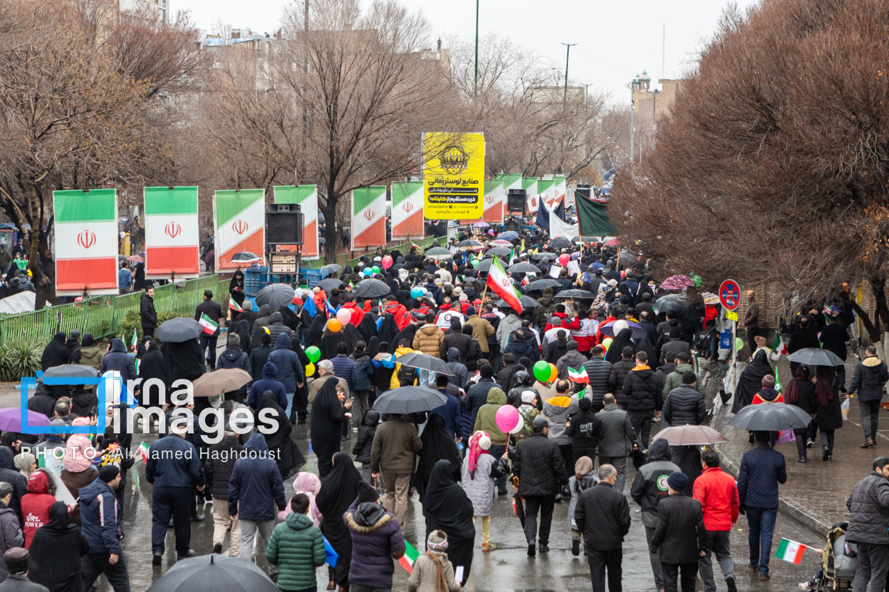 راهپیمایی ۲۲ بهمن در تبریز