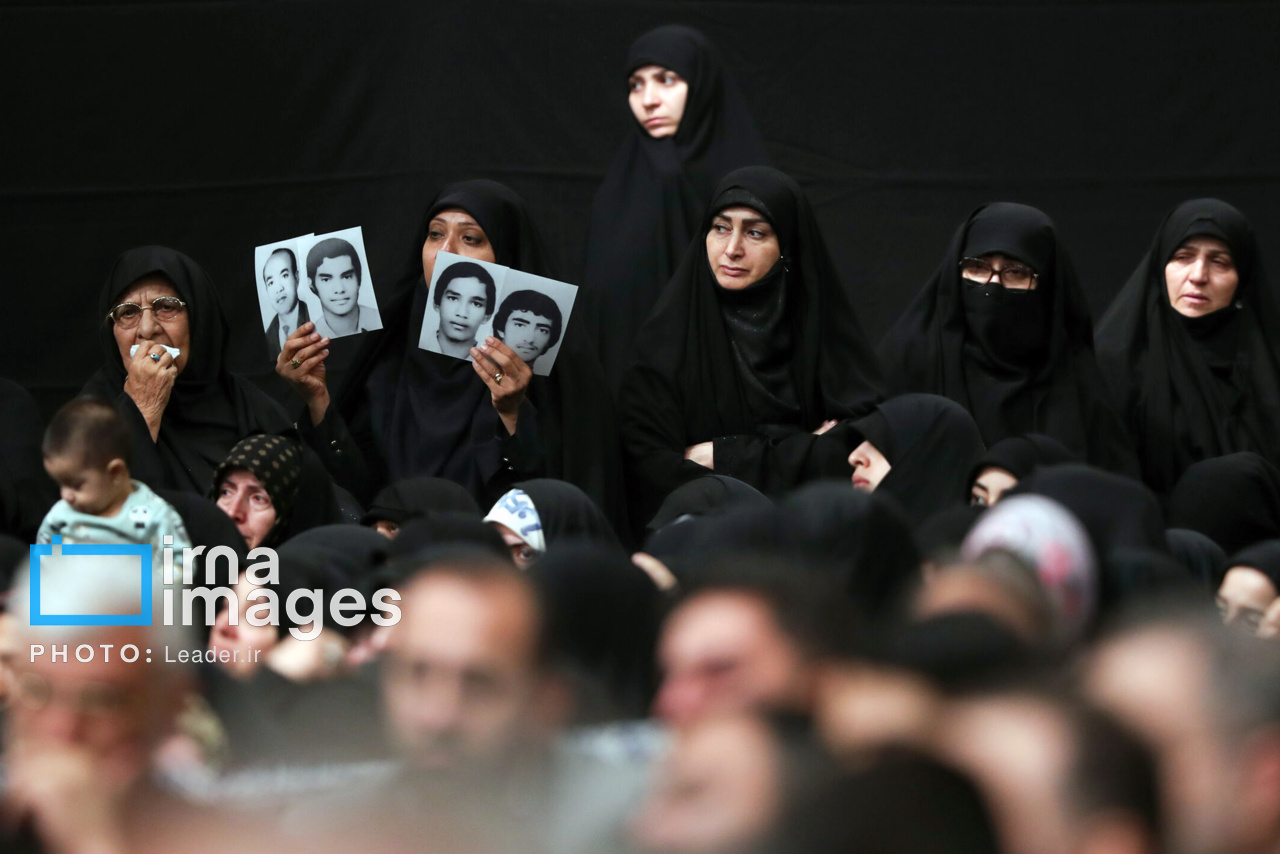 دومین شب عزاداری ایام فاطمیه با حضور رهبر انقلاب