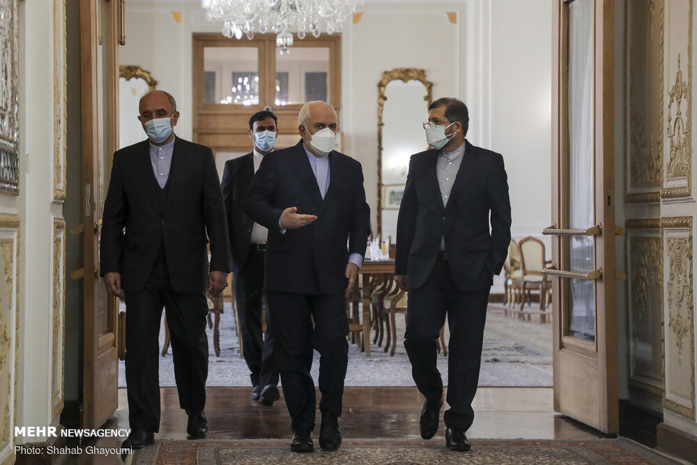 دیدار وزیر خارجه عراق با ظریف