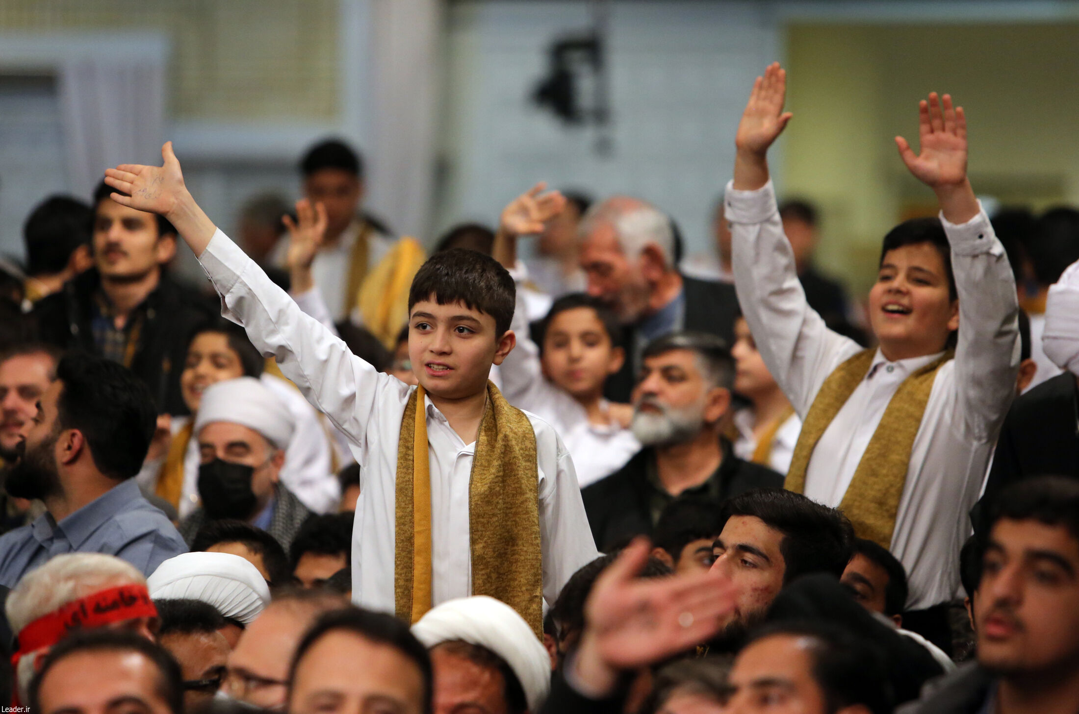 دیدار شرکت‌کنندگان در مسابقات بین‌المللی قرآن با رهبر انقلاب