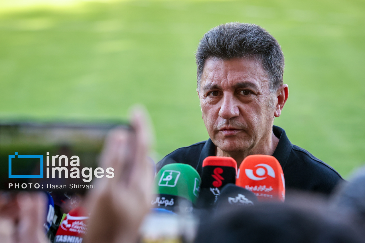 تمرین «تیم ملی» فوتبال