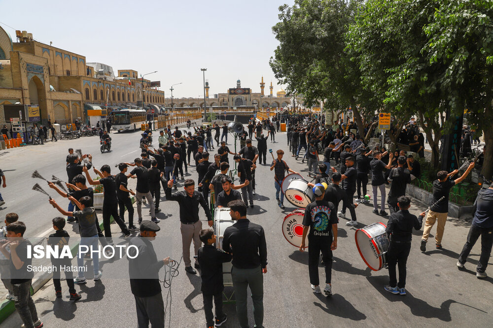 مراسم عزاداری تاسوعای حسینی مشهد