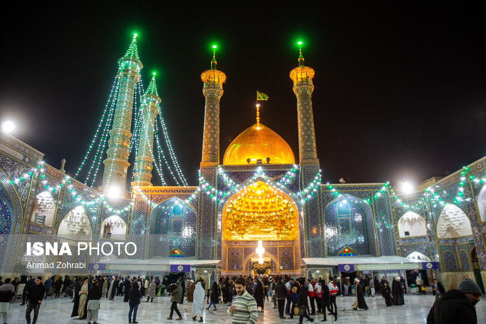 آذین بندی و چراغانی شهر قم