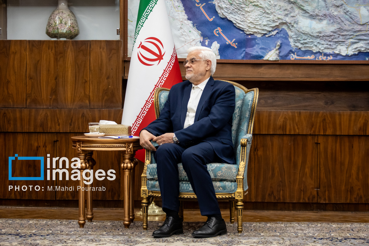 دیدار وزیر تجارت و صنایع دستی تونس با عارف