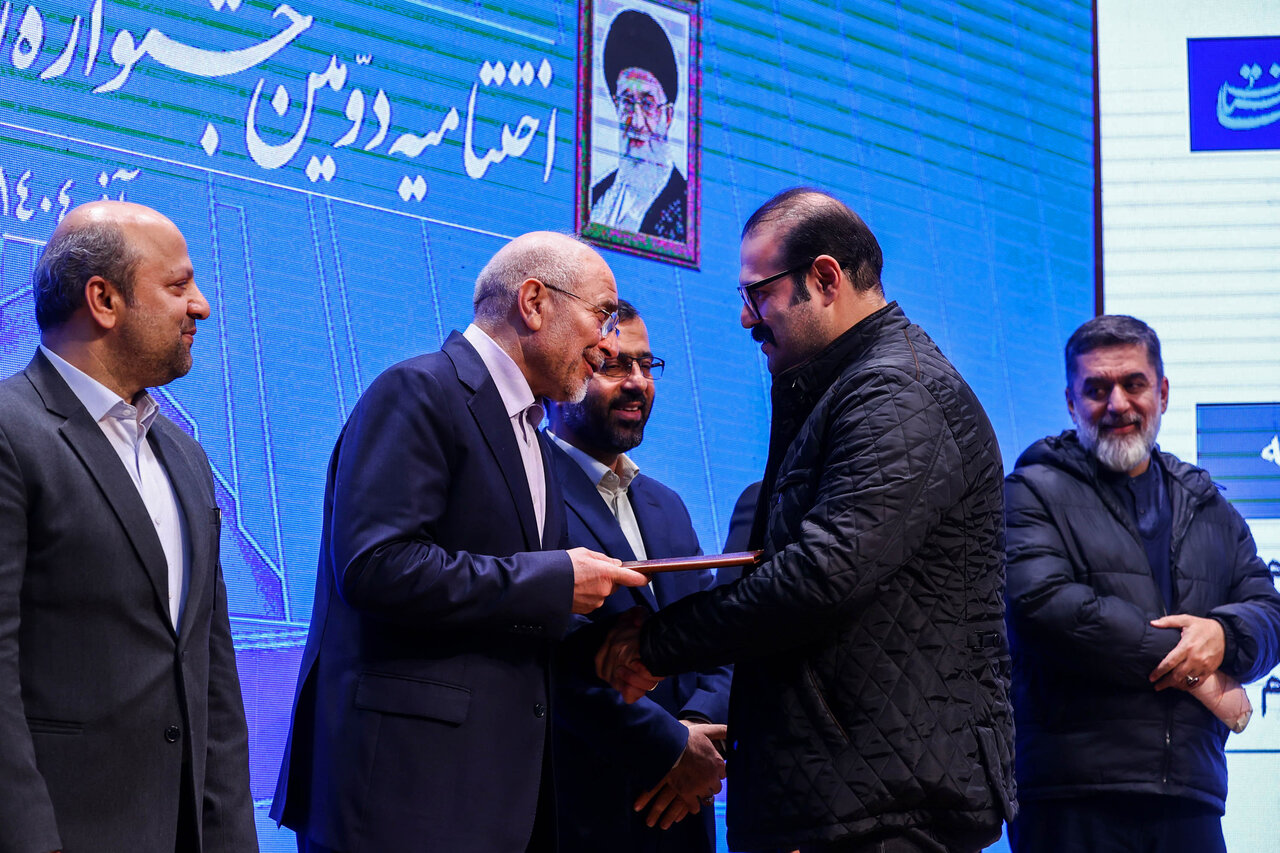 اختتامیه دومین جشنواره رسانه‌ای بهارستان با حضور قالیباف