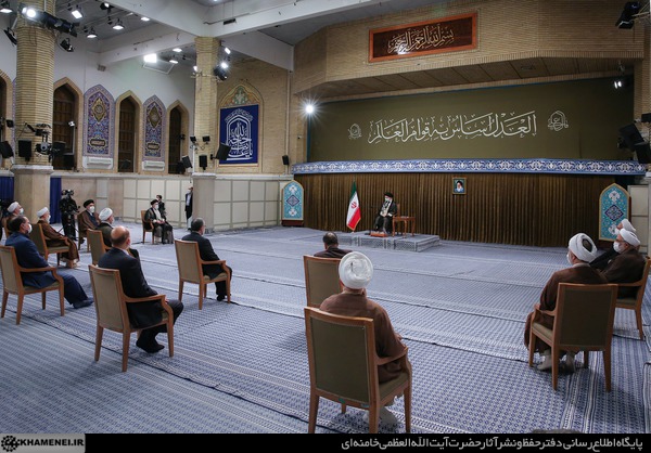 دیدار رئیس و مسئولان قوه قضائیه با رهبر انقلاب