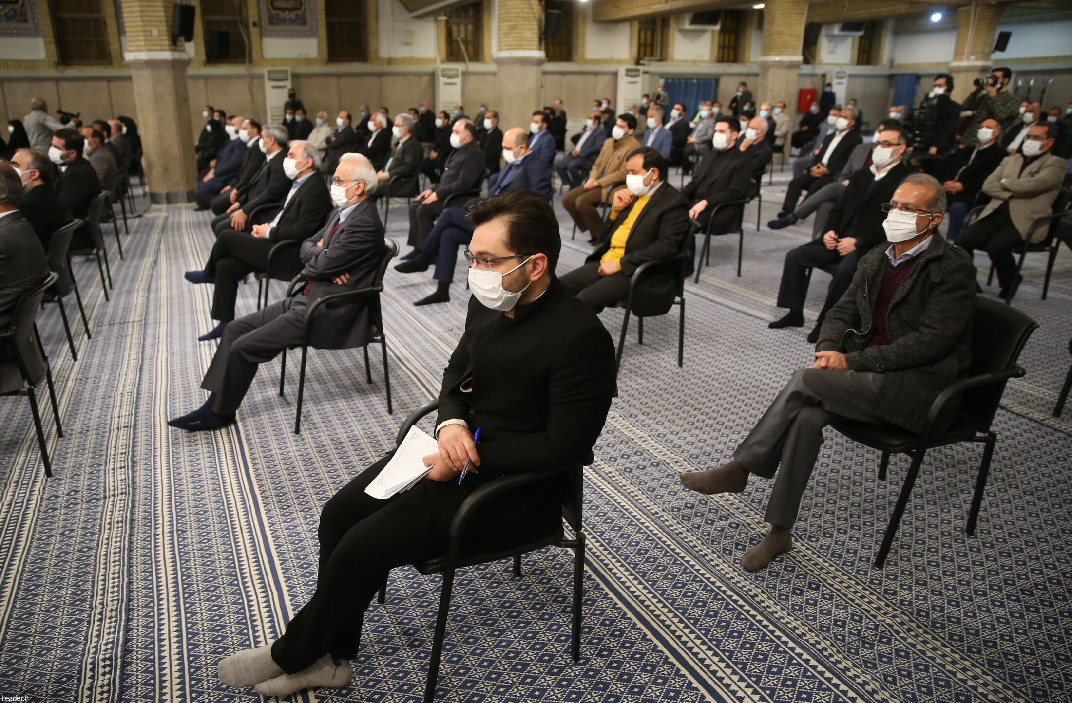 دیدار جمعی از فعالان بخش‌های تولید با رهبر انقلاب