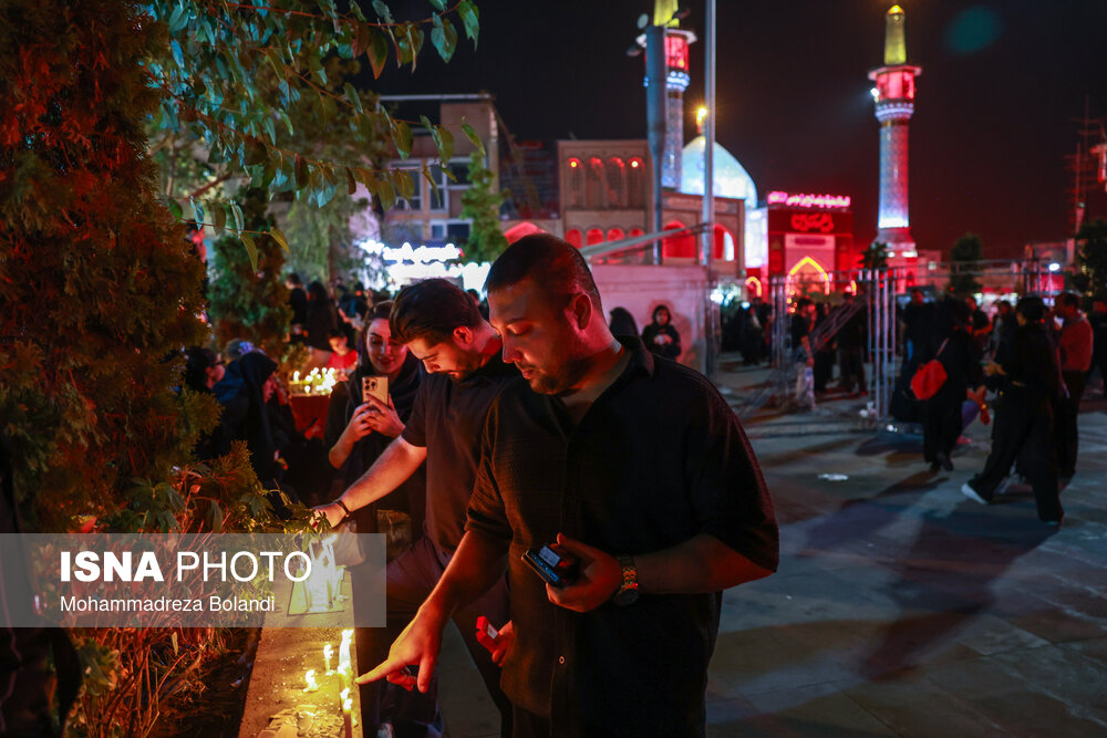 مراسم شام غریبان حسینی - تهران